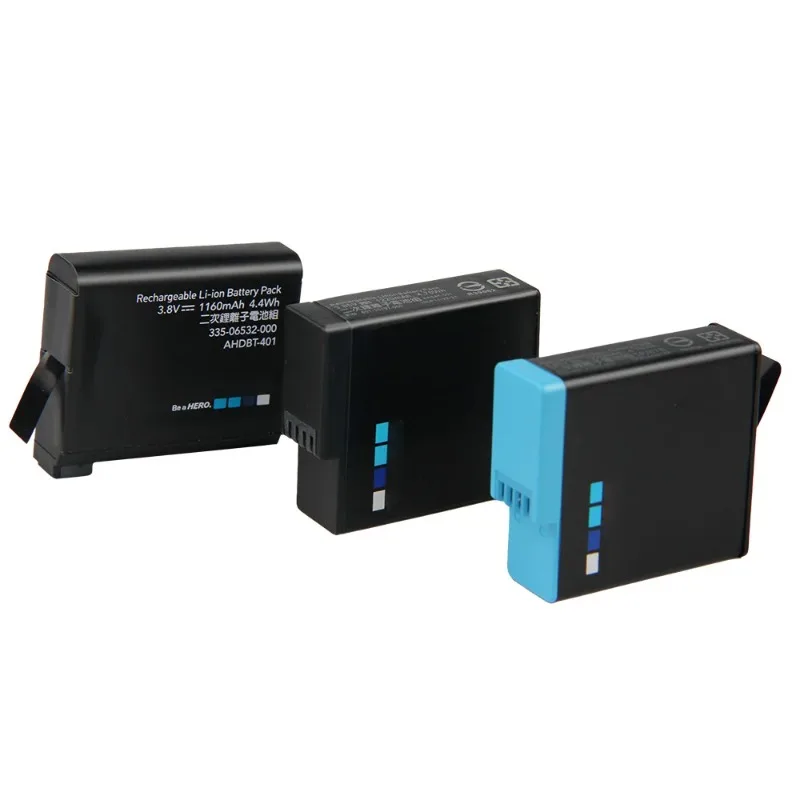 For GoPro Hero 9 10 4 5 6 7 8 Hero4 Hero8 Hero6 335-06532-000 SPBL1B AHDBT-401 SPJB1B 601-10197-000 Replacement Battery