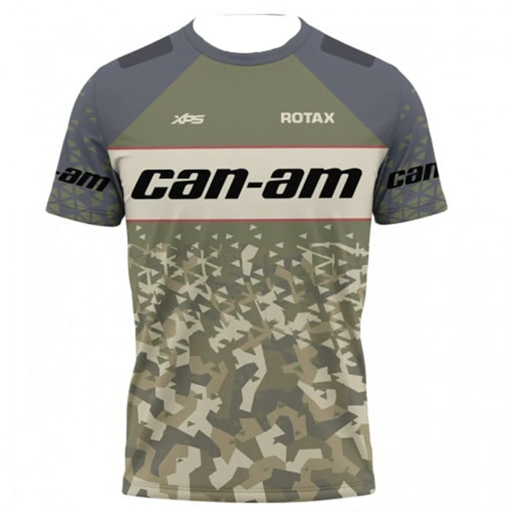 

2025 Мужская и женская мотоциклетная свободная рубашка с короткими рукавами, летняя популярная дышащая быстросохнущая рубашка с короткими рукавами с принтом