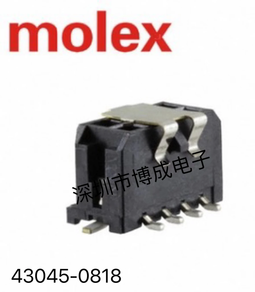

10pcs/Lot 43045-0818 0430450818 3.0mm Pitch 8PIN Micro-Fit 3.0 Vertical Header Wire-to-Board Connectors Original in Stock