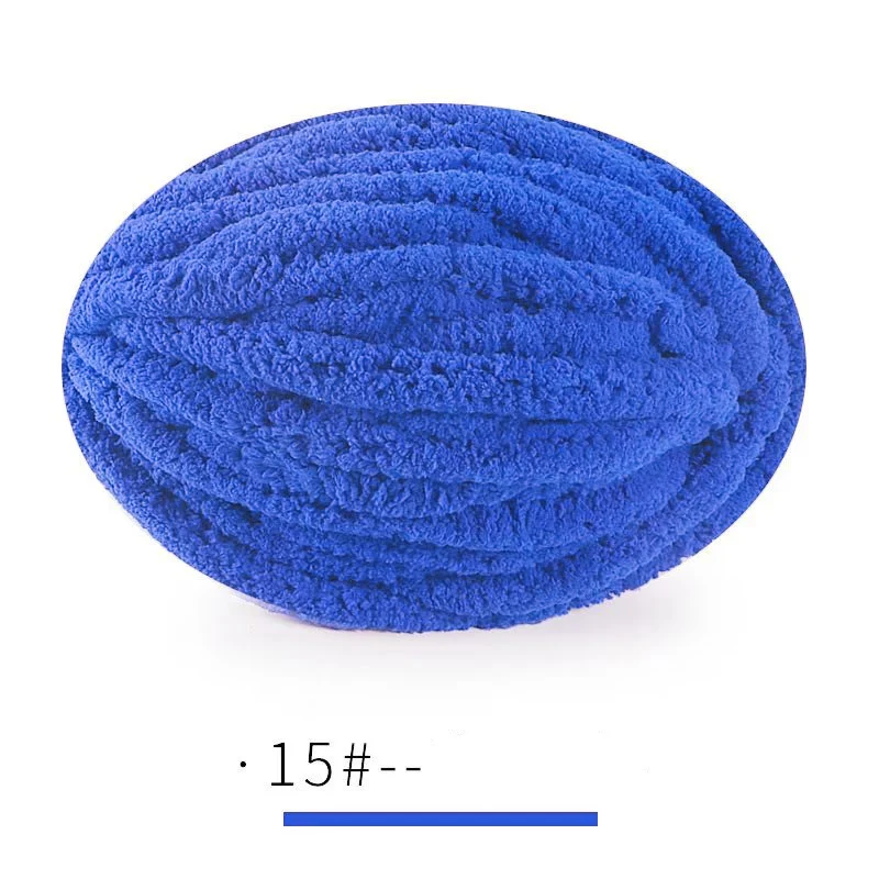 250 g extra dicke Eisgarndecke, handgestricktes DIY-Garn, große Dicke, Chenille-Kissen, Haustierbettgarn, isländische Schal, Mütze, Stricknadel, eng anliegender weicher, extra dicker Garnball, 1 Stück