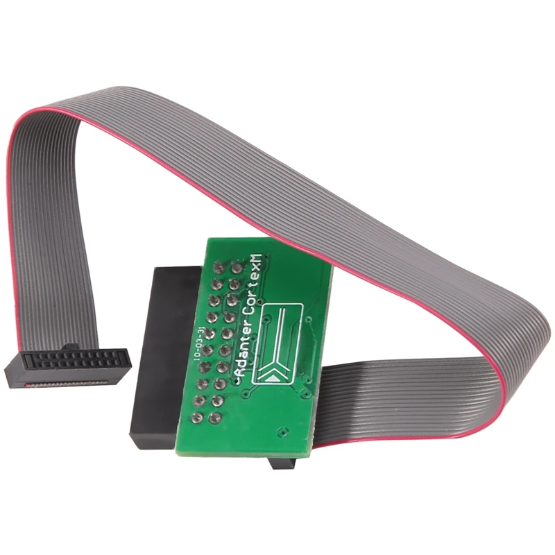 Carte petronde de câble JTAG, 2x10, 2.54mm, vers SWD, 2x10, 1.27