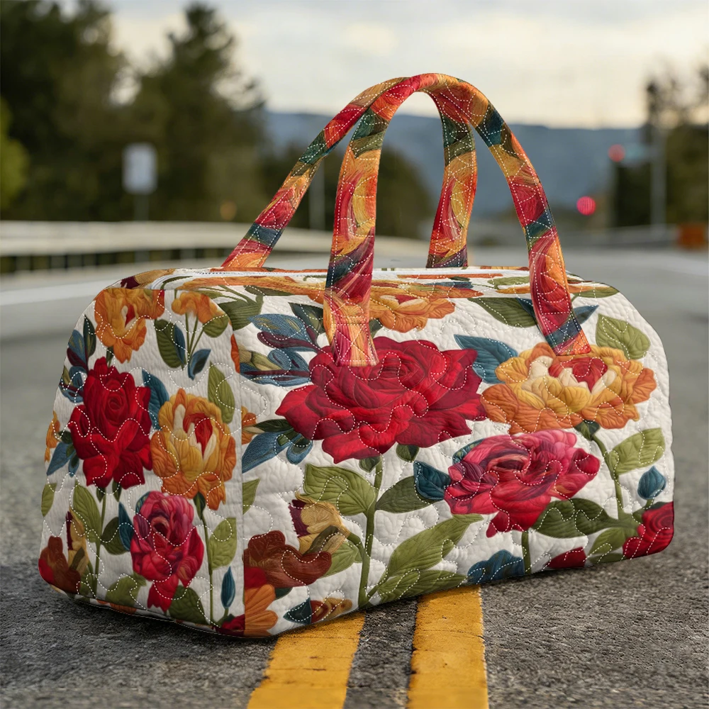 

3D Printed Quilted Travel Bags Personalized Gifts Sport Bags Handbag Custom Tote Bag Training Bag Beach Hiking Camping