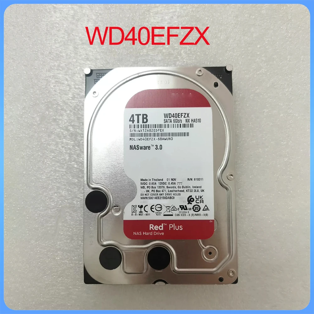 For WD Red Disk Plus 3.5 inch 4T hard disk NAS storage server WD40EFZX