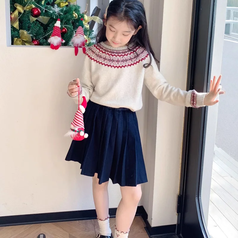 

В наличии, осень 2022, шерстяной вязаный кардиган ручной работы из бисера BP для маленьких девочек, зимние теплые свитера для девочек, детская эксклюзивная одежда