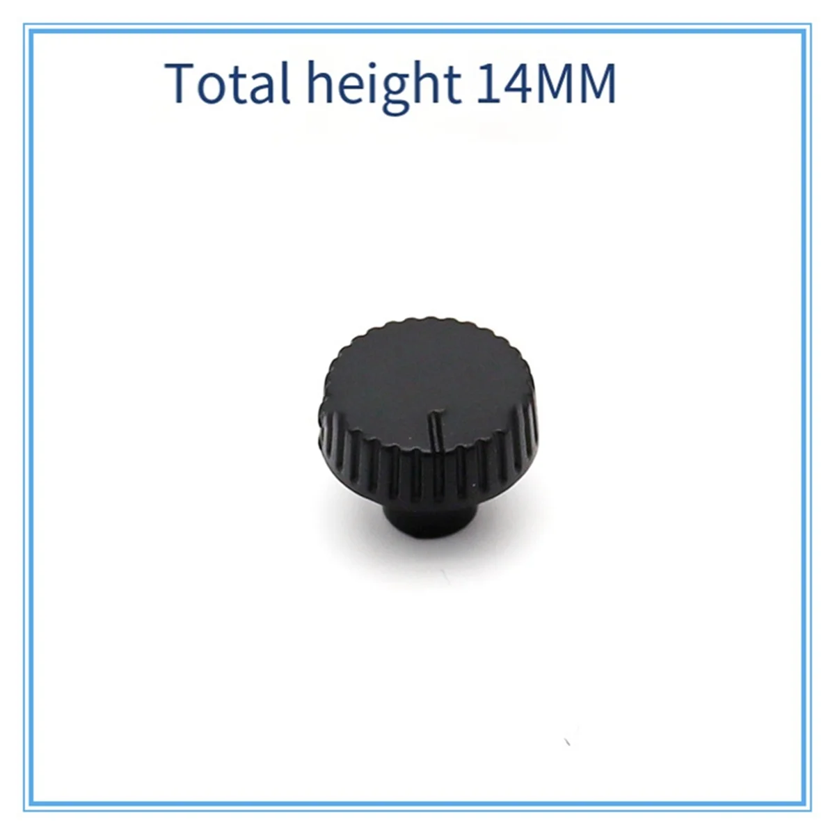 20PCS Thin Knob Cap Potentiometer Knob 14x6MM Volume Power Amplifier Adjustment Cap