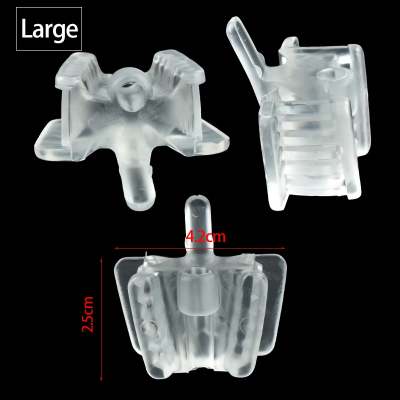 3Pcs New Dental Silicone Mouth Opener Prop Support Holding Saliva Ejector Suction Tip Intraoral Dental Equipment Occlusal Pad