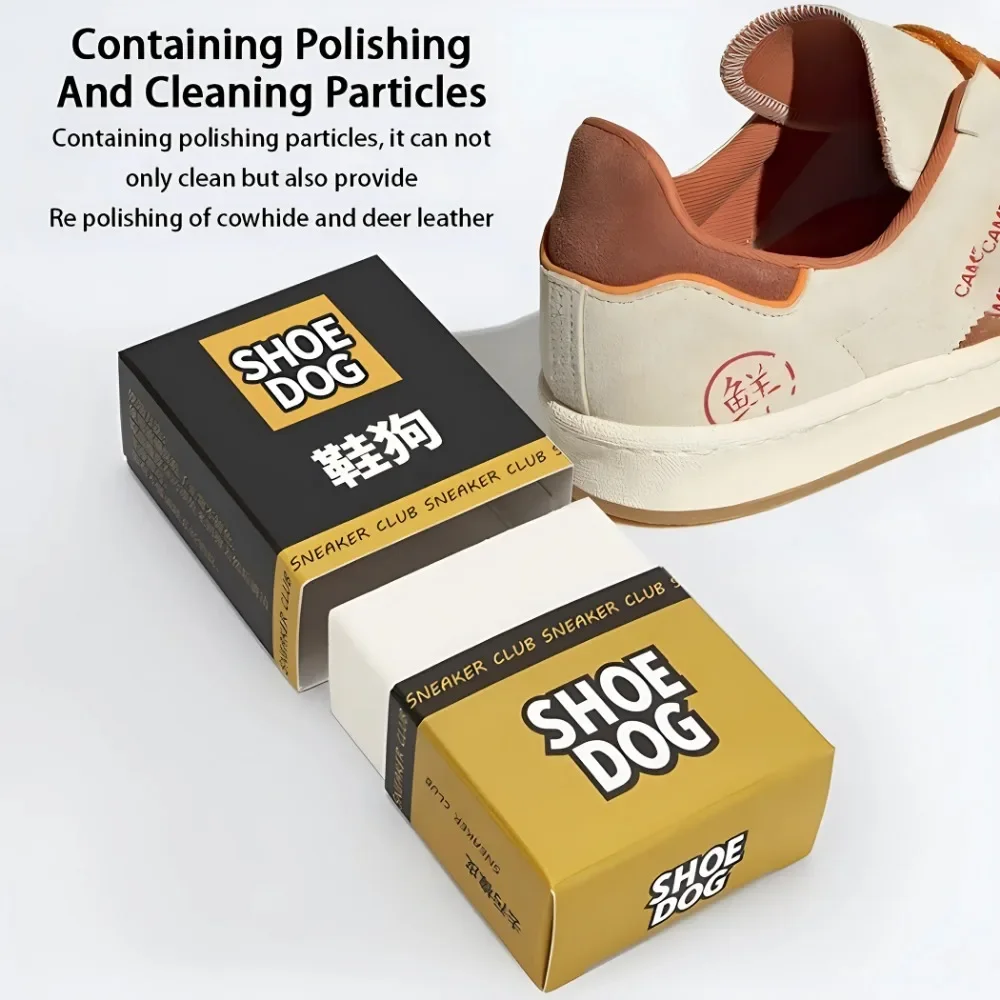 Shoes Cleaner Shoe Eraser Portable Shoe Shine Waterproof Cleaning Suede Leather Sneakers Small White Shoes Decontamination Gum