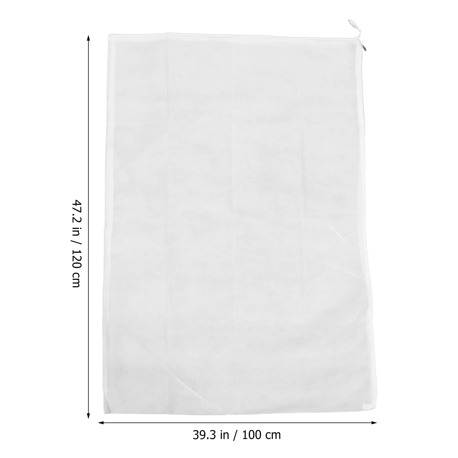 

2Pcs Plant Drawstring Covers Non-Woven Frost-Proof Windproof Anti-Freezing Protective Planter Covers for Winter