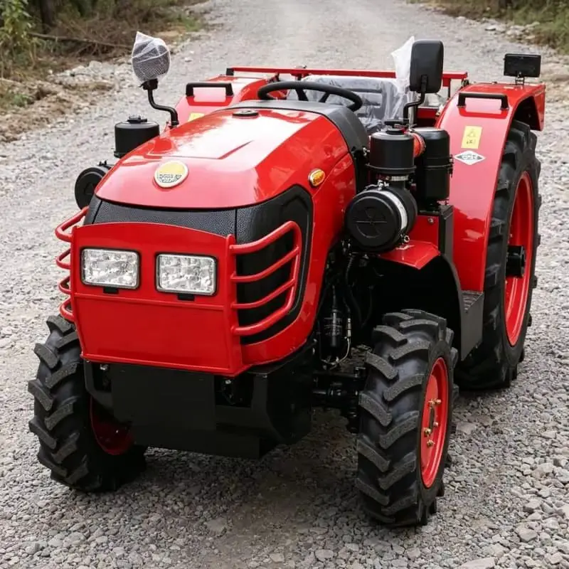 

Customized High Horsepower Four-wheel Tractor, Hot-selling Four-wheel Rotary Tiller, 4WD Wheeled Farm Mini Cultivator