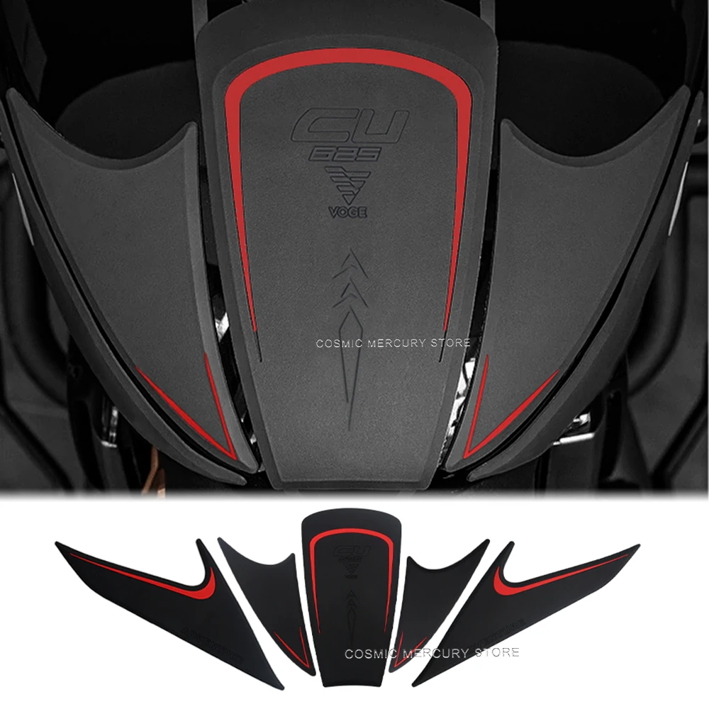

For Voge CU625 2025 New Motorcycle Protective Stickers Kit fuel tank Knee Grips Anti-slip Sticker Rubber Protection Decal cu625