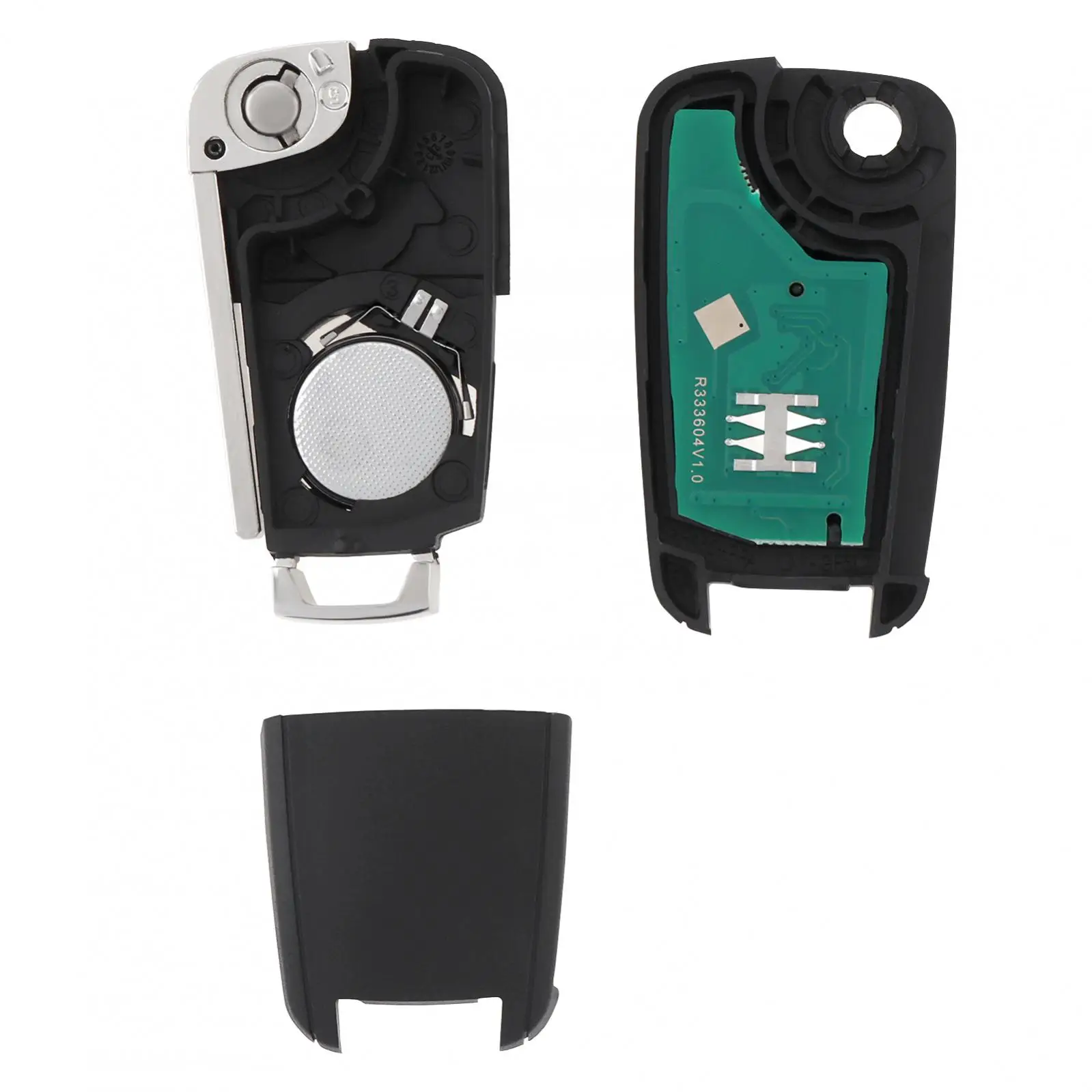 315 МГц 5 кнопок OHT01060512 БЕСКЛЮЧЕВОЙ вход умный дистанционный флип-ключ для автомобиля брелок подходит для Chevrolet / Chevy / GMC / Buick с чипом ID46