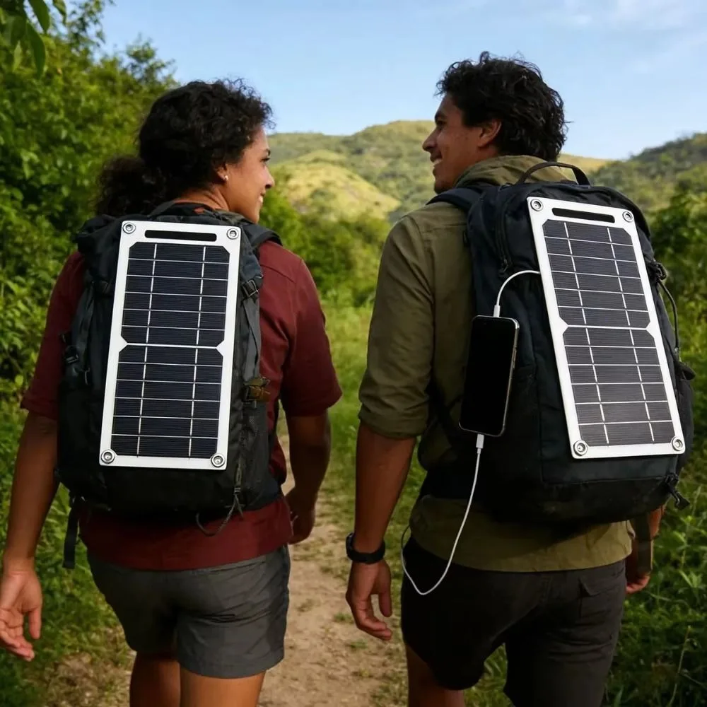 5V USB Solar Charger Panel with USB Output Versatile Power Source Portable Solar System 2W/4W/6W/8W Durable Solar Panel Charger