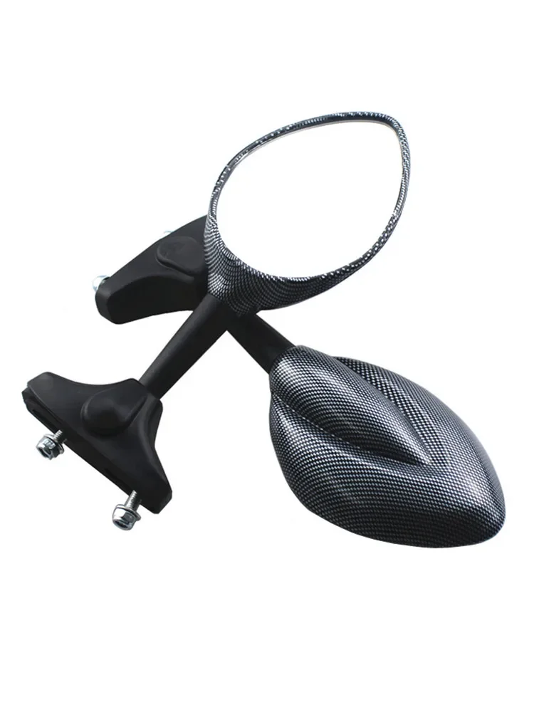 Motorctcle Carbon /Black Rear View Side Mirrors For Honda Ducati 999 R Daytona 675  Yamaha FZ1 FZ6 FZ6R FZR1000 FZR600