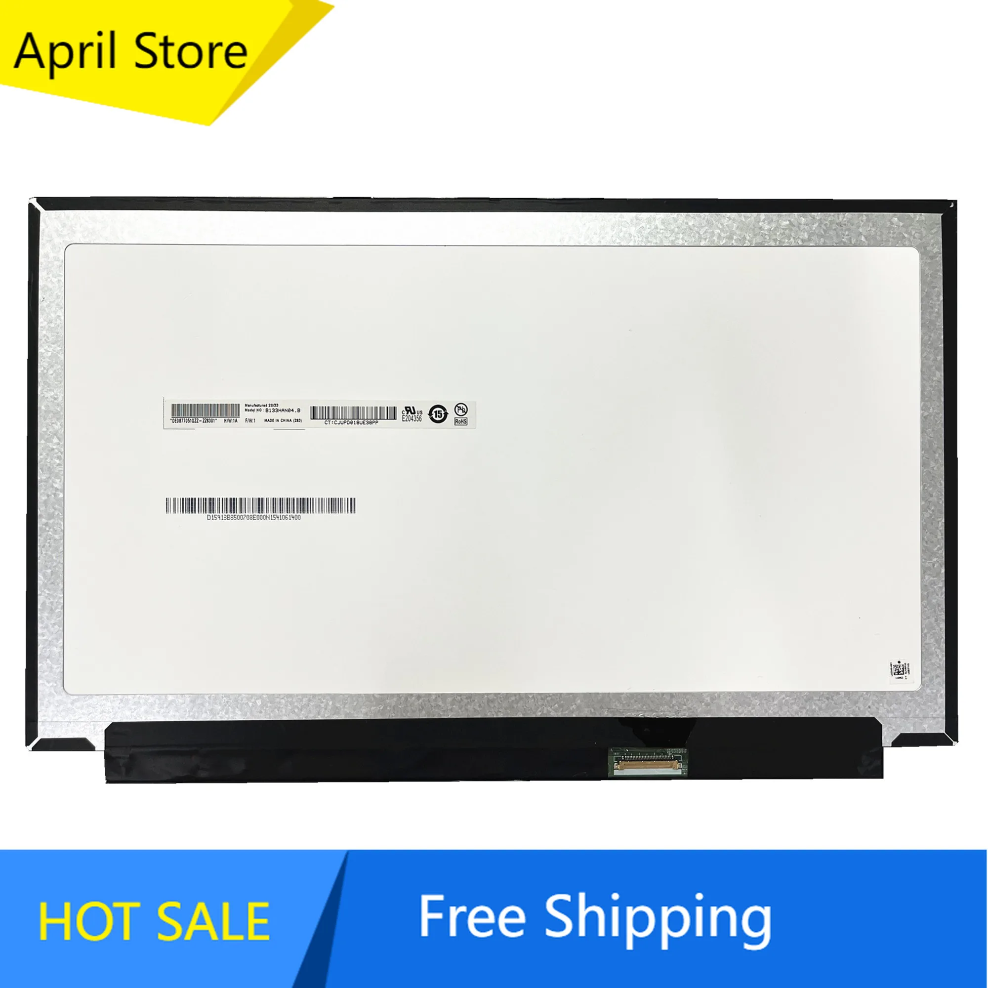 

B133HAN04.B fit B133HAN04.8 B133HAN04.7 Laptop LED LCD SCREEN Panel Matrixe 1920*1080 EDP 30 pins