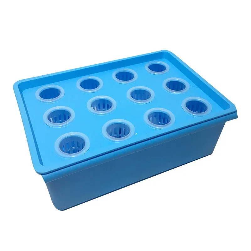 For 12-Hole Hydroponic Vegetable Planting Box Balcony Soilless Cultivation Equipment, Automated Hydroponic Plant Flower