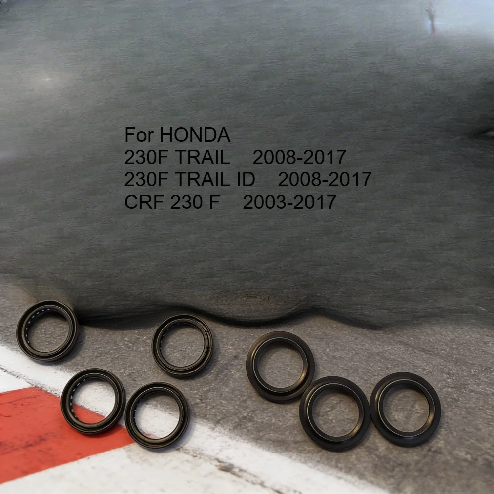 37x50x11 37*50 Front Shock Fork Damper Shaft Oil Seal 37 50 Dust Cover For HONDA 230F TRAIL ID CRF230 CRF 230 F CRF230F 03-17