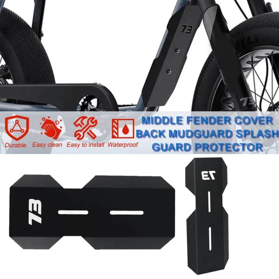 2024 New Motorcycle For Super73 Super 73 S1 S2 RX Off-Road Middle Fender Cover Back Mudguard Splash Guard Protector Accessories