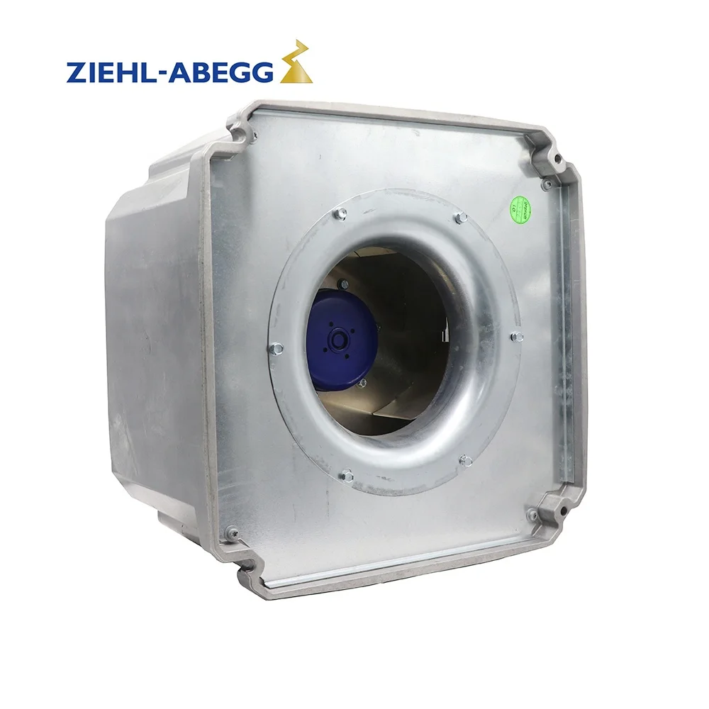 ZIEHL-ABEGG GR31M-6ID.BD.2R 230V AC 380W 2350RPM 1PH8 Series Spindle Servo Motor External Centrifugal Cooling Fan