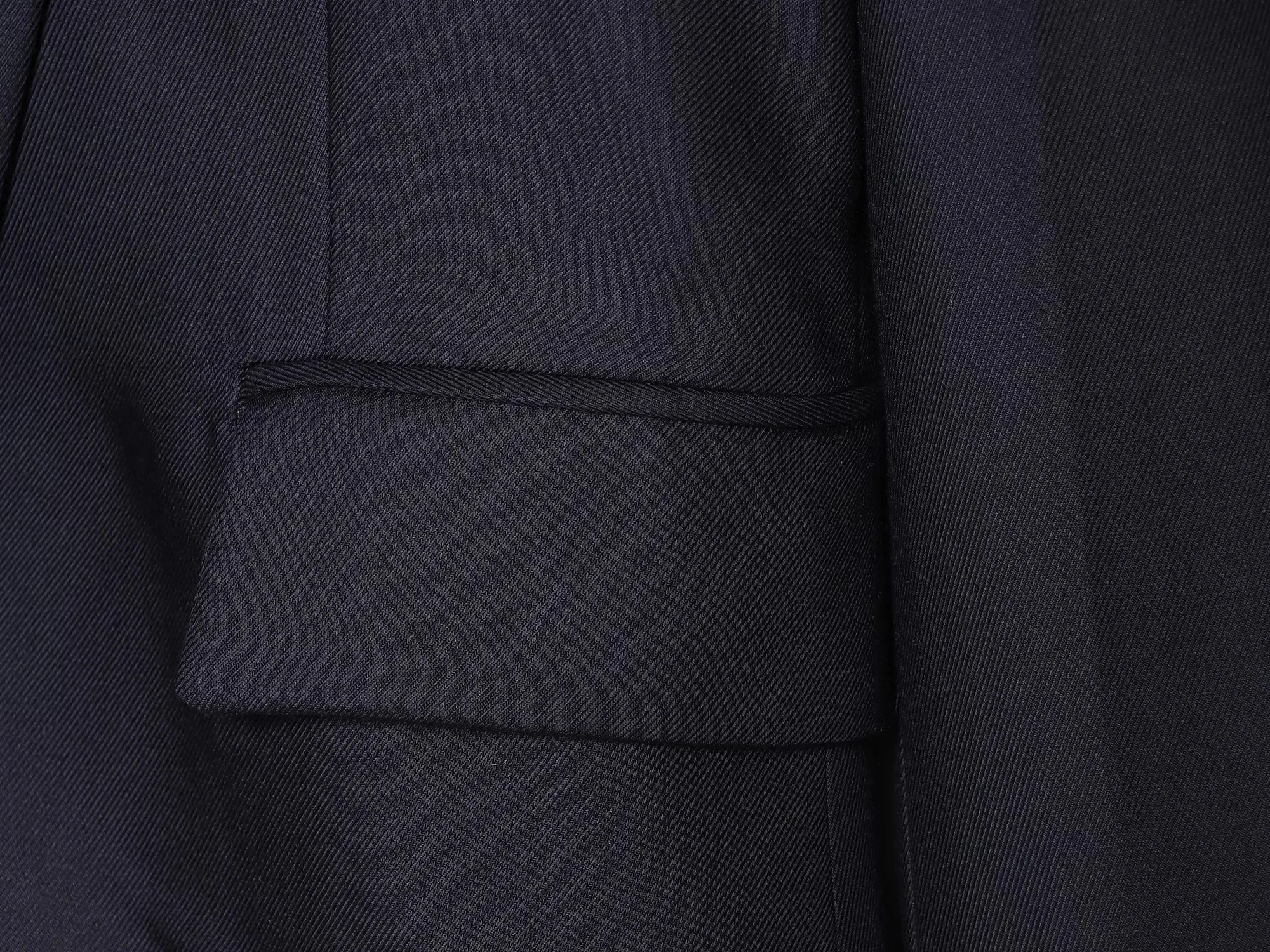 KONDALA Eleganter Lässiger Schicker Damen-Blazer Marineblau mit Knöpfen Stehkragen Slim-Fit Blazer Mode 2026 Frühling Sommer Büro-Damen-Blazer – Detail 12