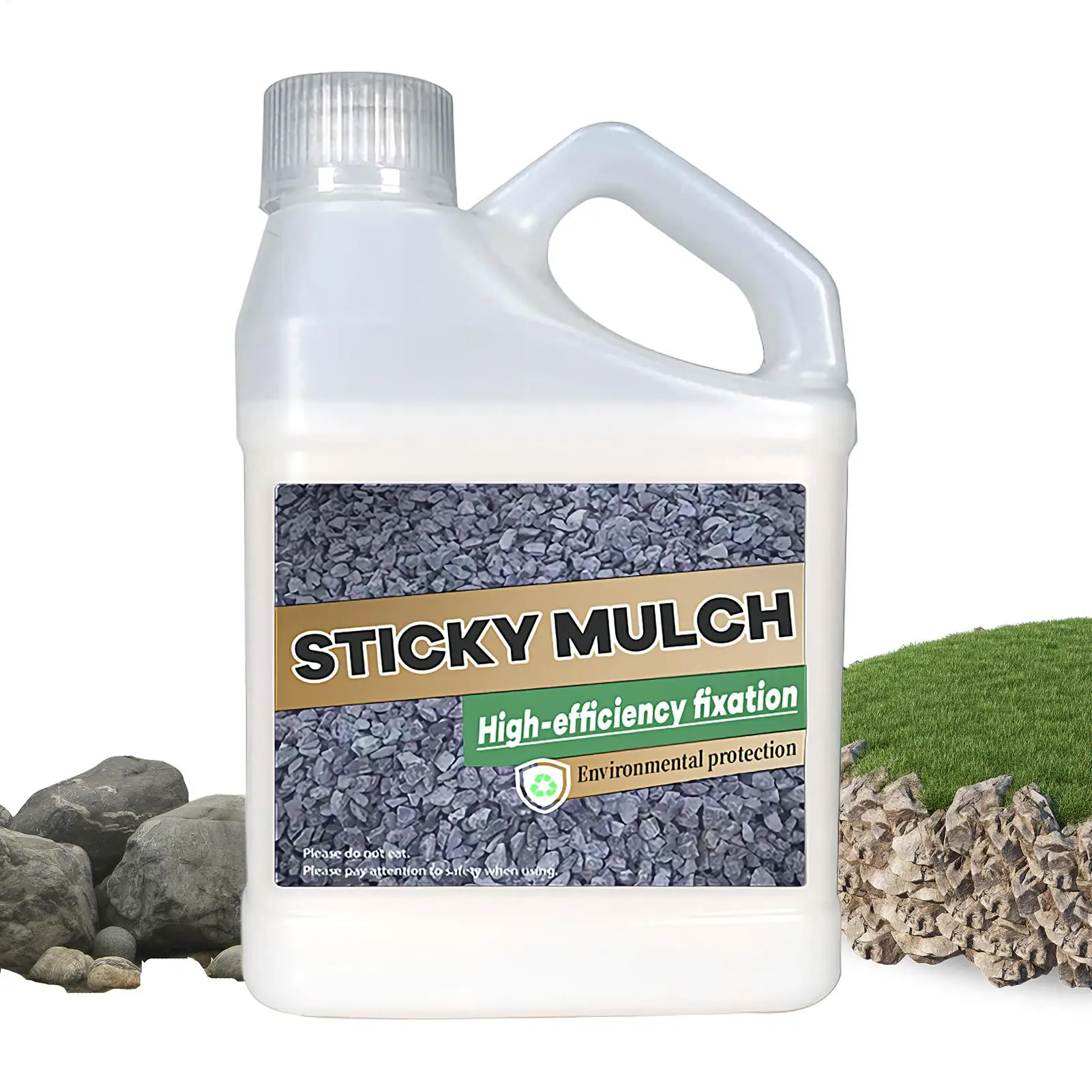 

Quick Drying Landscape Adhesive 500g Clear Waterproof Glue For Rocks Sealer Adhesive Stabilizer Outdoor Garden Gravel Binder