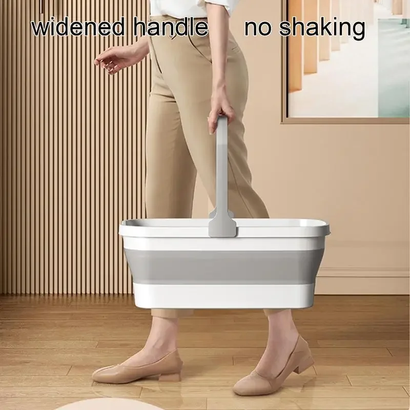 حوض مياه قابل للطي لوازم التخييم دلو بلاستيكي مغسلة للقدم سبا حمام الصيد غسيل السيارات الأدوات المنزلية الملحقات-P