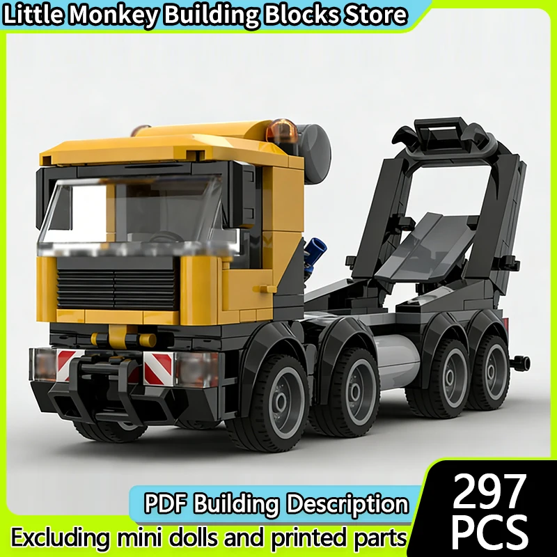 

Конструктор City Car Model MOC: Классический инженерный цементовоз, модульная технология, развивающая игрушка для детей, подарок на праздник, набор для сборки