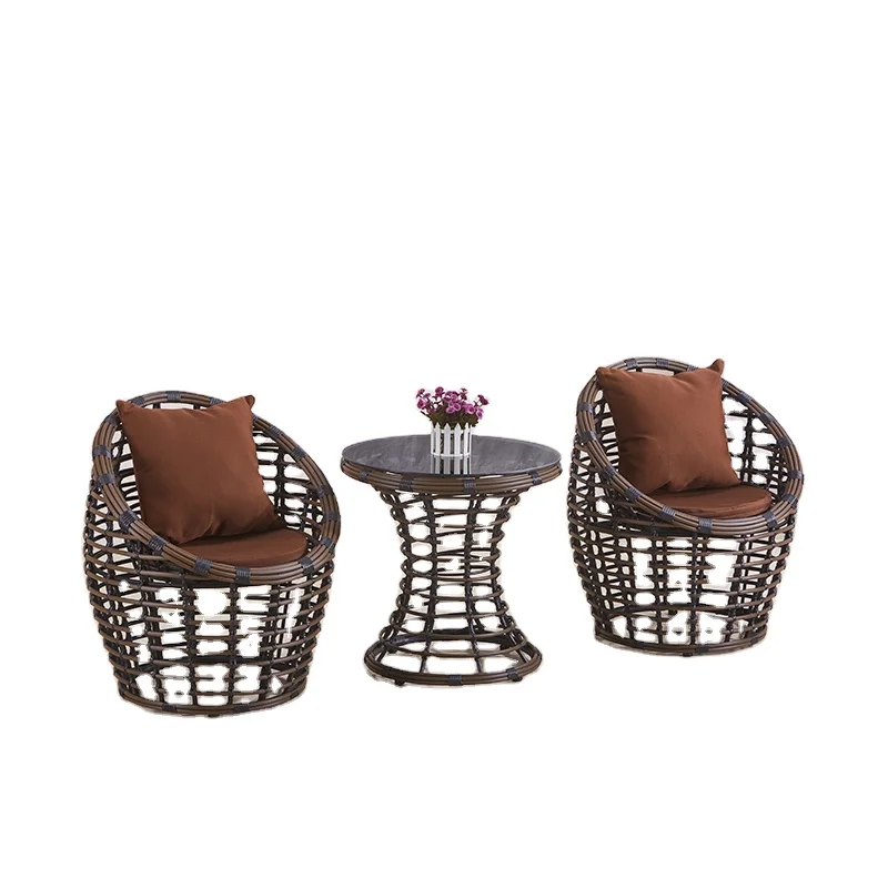 Good Price Modern Garden Outdoor Chair Metal Frame Leisure Rattan Leisure Chair