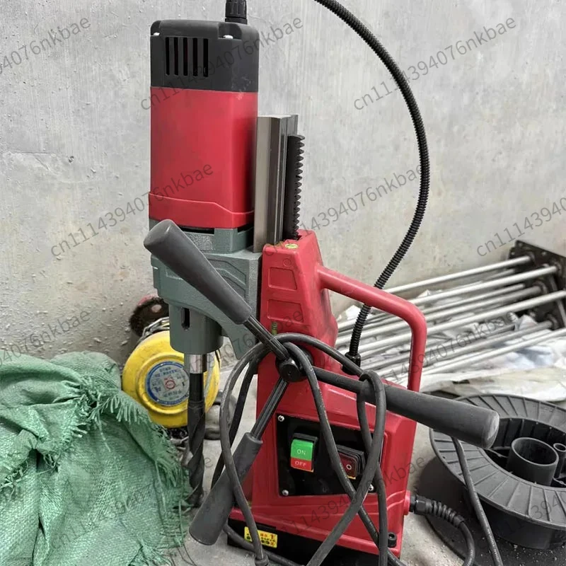 Industrial Grade Powerful Magnetic Drill Press Machine Engineering Steel Structure Drilling Equipment