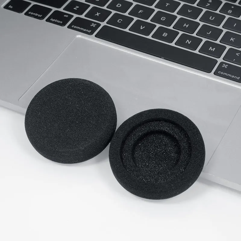 Coussinets d'oreille en mousse de remplacement pour casque, compatibles avec les casques Jabra Evolve 20 20se 30 40 65 Over Ear, pièces de rechange.