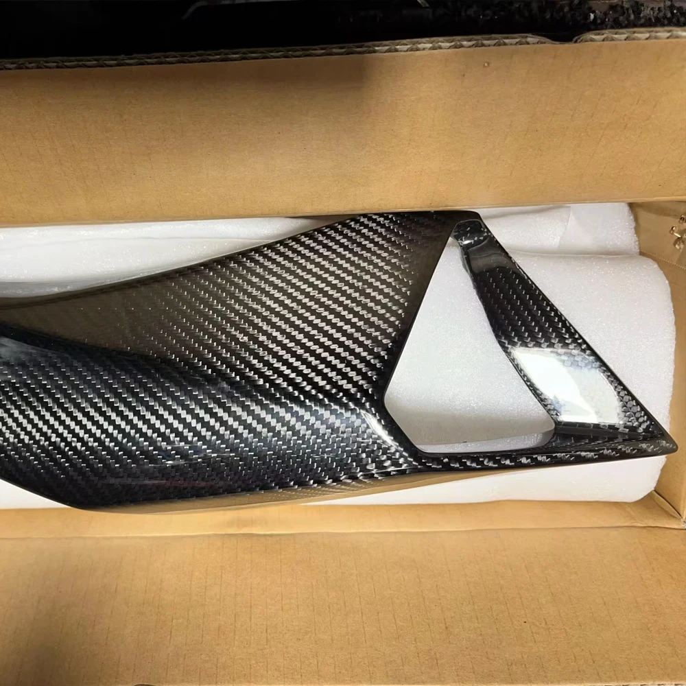 ZH2 Air Intake Pipe Cover Fairing Guard Frame Side Panel Cowl Motorcycle Part For KAWASAKI Z H2 2023 2022 2021 2020 Carbon Fiber