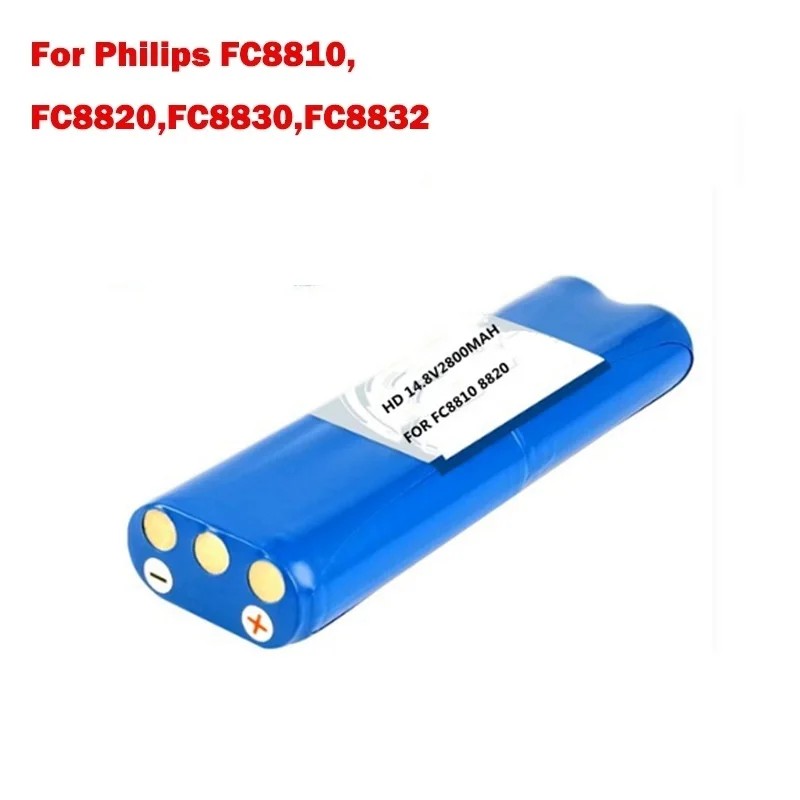 New 14.8V 2800mAh Li-ion Battery Pack For Philips FC8810 , FC8820 , FC8830 , FC8832 FC8932 Robot Vacuum Cleaner Part