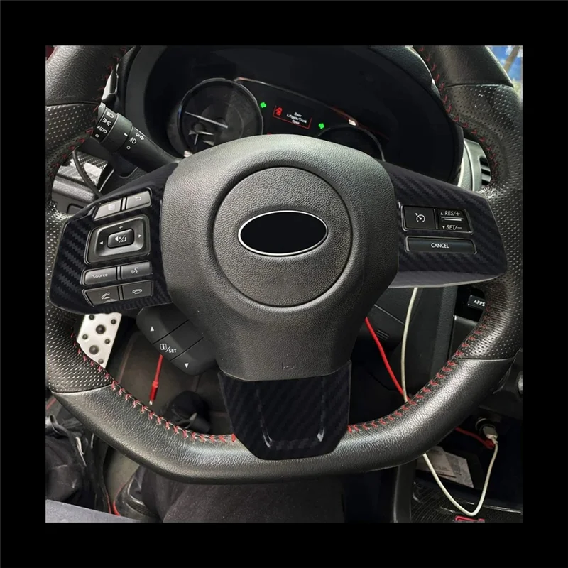 

Steering Wheel Trims Steering Wheel Sequins Trim Frame Accessories For Subaru WRX Tsi 2014-2021-X67A