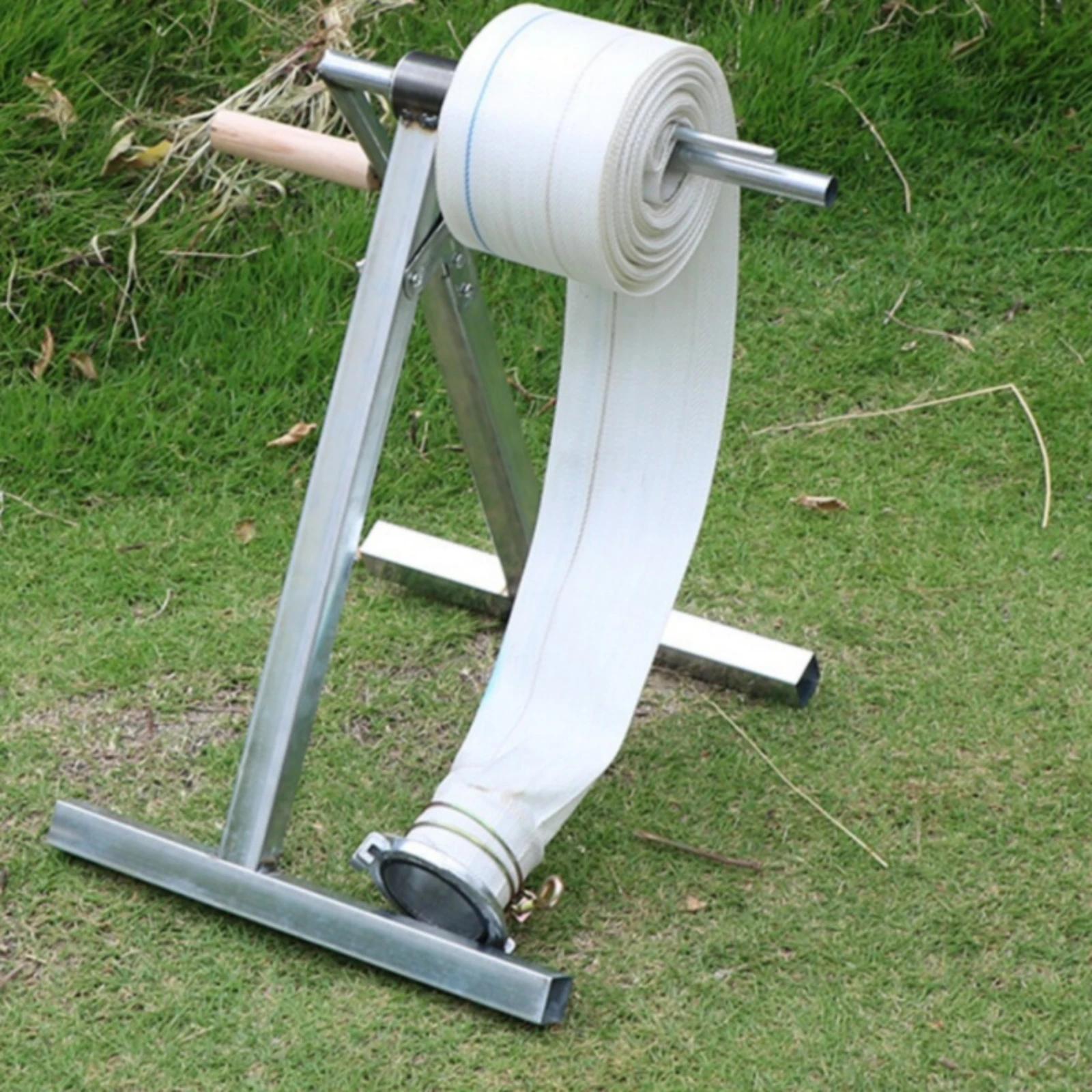 Hand-Cranked Hose Reel Winder | Foldable, Hose Winder with Crank Handle, for Gardens