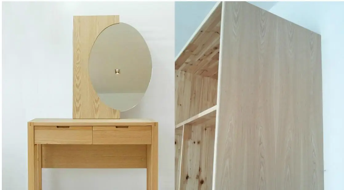 1 Rolle natürliches Eschen-Massivholzfurnier für Audio-Möbel, Stuhl, dünn, handgefertigt, DIY, dekorative Platte, Haut, Lautsprecher, Renovierung – Detail 3