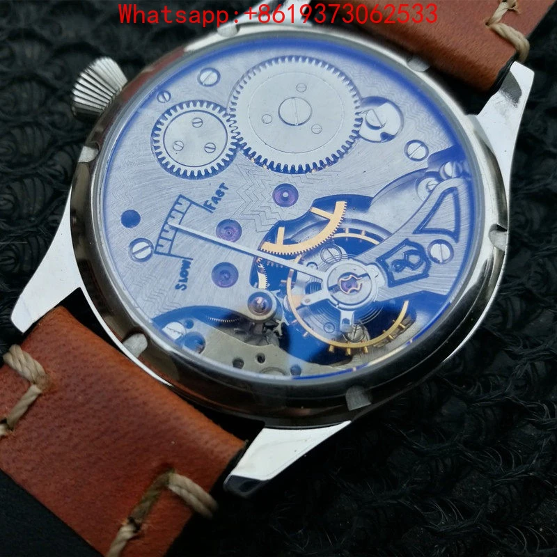 Customized Watch Handmade Original Mechanical Watch Weight Pendulum Hollow Movement Watch