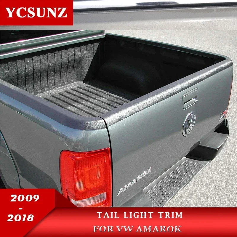 2009-2020 Tailgate Cover Trim Protection For VW AMAROK 2009 2010 2011 2012 2013-2019 2020 Volkswagen Pick Up truck Accessories