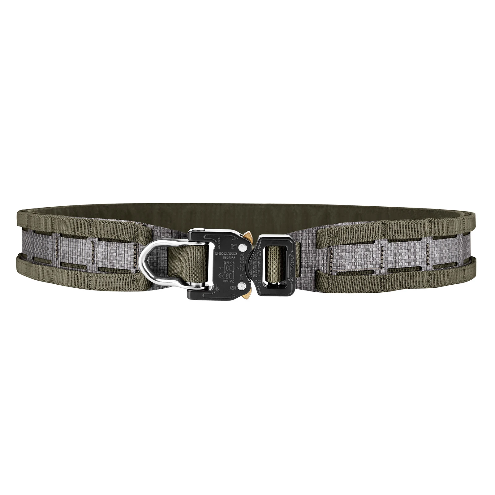 KRYDEX Tactical Belt Tegris Rigid Duty Belt Cobra Buckle D-Ring MOLLE Low Profile Shooting Gun Men Belt