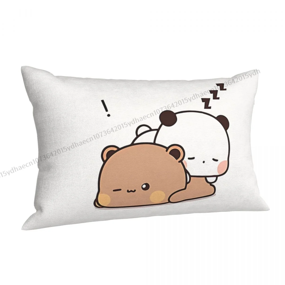 Sleep Polyester Pillowcase Bubu and Dudu Anime Sofa Decorative Soft Pillow Cover Pillowcase