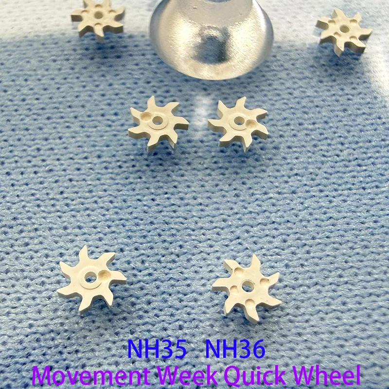 NH35A NH36A Movement Week Fast Dial Wheel / Calendar Fast Dial Wheel Watch Movement Accessories Suitable NH35 NH36 Movement view 2