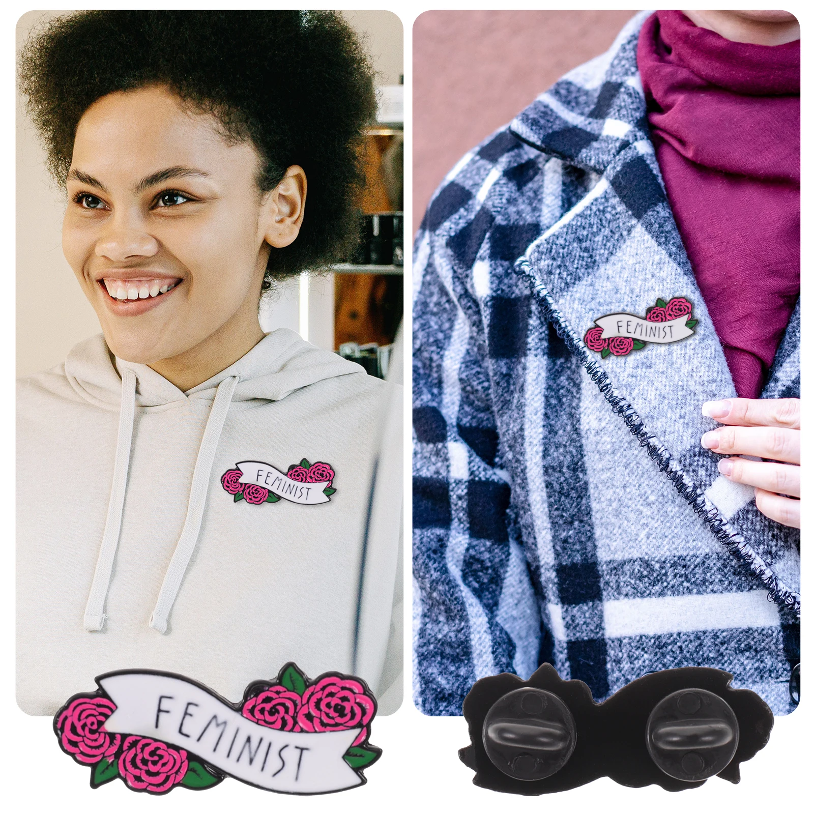 1 قطعة بروش سبيكة زهرة الورد الأنيق دبوس الصدر الزخرفية الدقيقة للنساء للجنسين الملابس الإكسسوارات دبوس الصدار