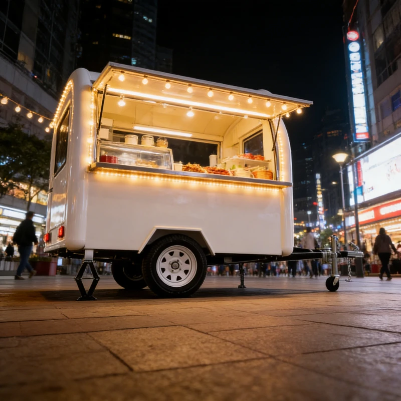 High Quality Quick-Assemble Food Truck Portable Fast-Build for Temporary Events & Emergency Use