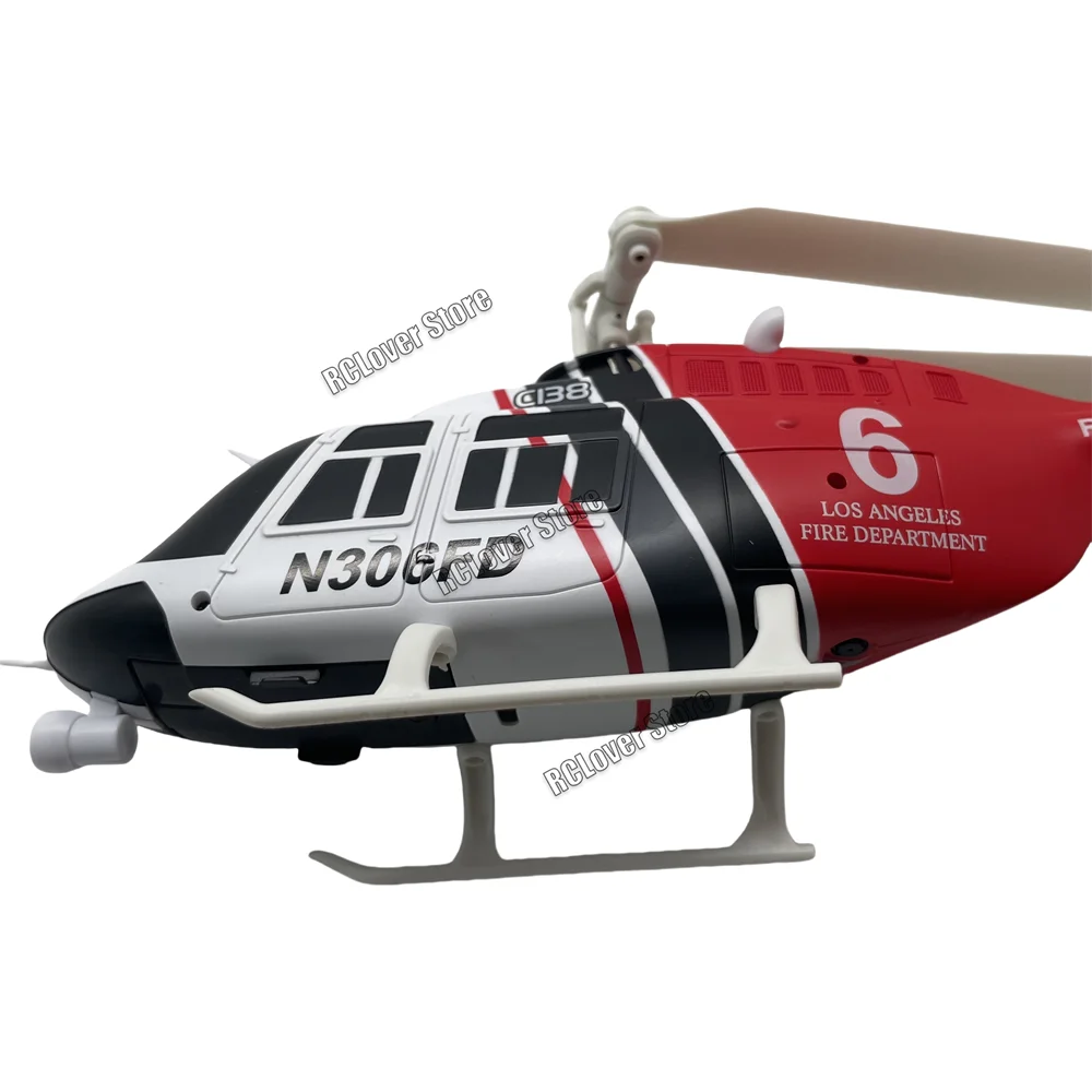 Akumulator RC ERA C138 Bell 206 N306FD Części zamienne do helikopterów RC Oryginalne akcesoria Lipo 350 mAh Czas lotu Około 12 minut