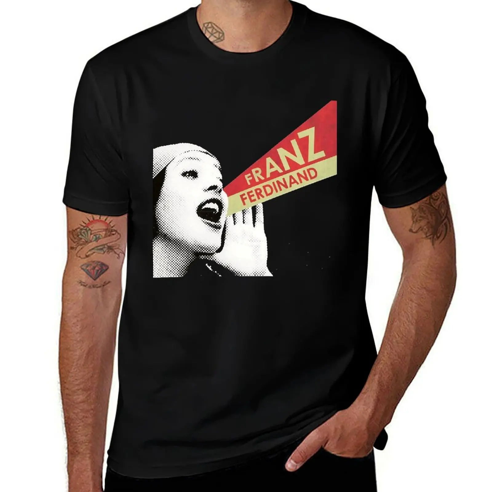 Franz Ferdinand T-Shirt Casual Fashion Print Tee Top T-Shirt