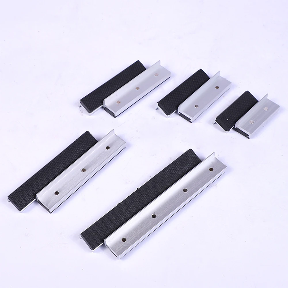 2PC Universal Soft Vice Jaws Pads Vise Jaws with Strong Magnetic Covers Vice Jaw Protective Sleeve for Any Metal Vice