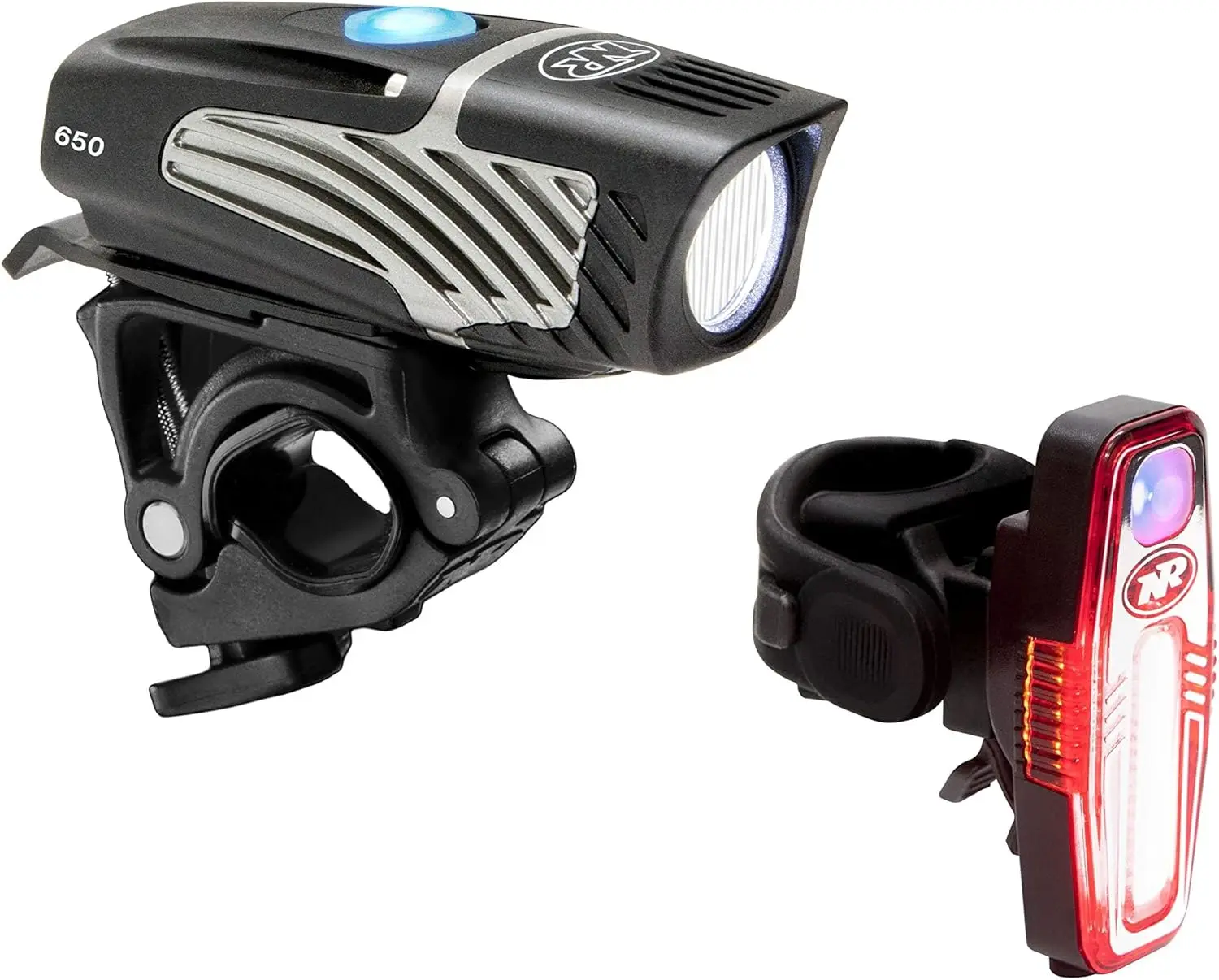 

Lumina Micro Sabre Bike Light Combo 650 Lumen Headlight 110 Lumen Taillight USB Rechargeable LED Cycling Light IP64
