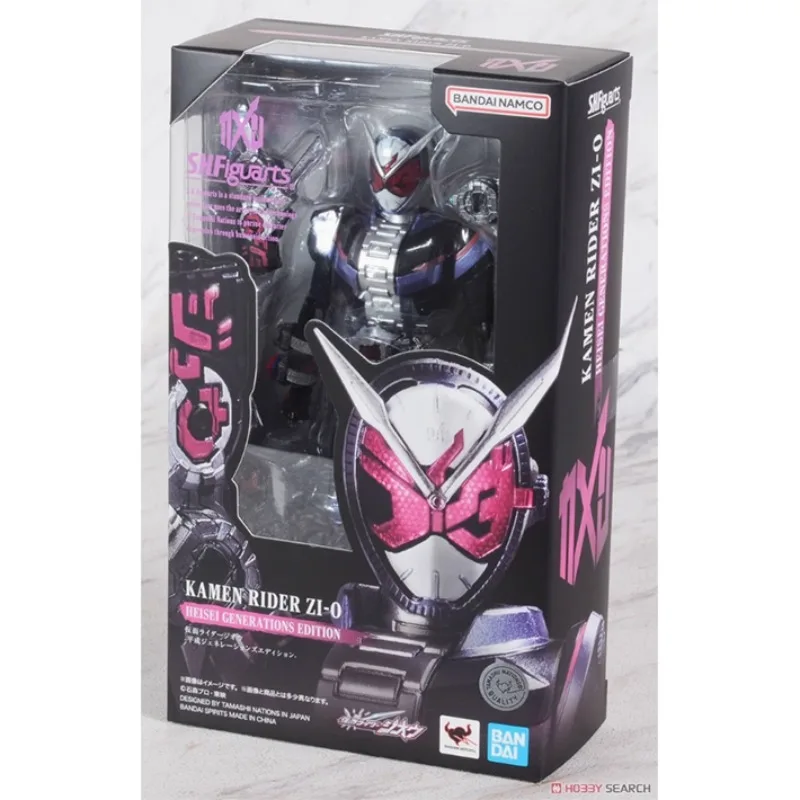 

Bandai SHF Kamen Rider Zi-O Time King Basic Form Heisei Generation Reissued Figurine Model As A Festival Gift Toys