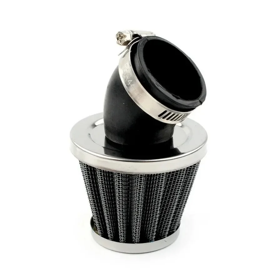 1PC 38mm Motorcycle Bent Neck Air Filter For Pit Bike ATV Quad GY6 Moped Scooter