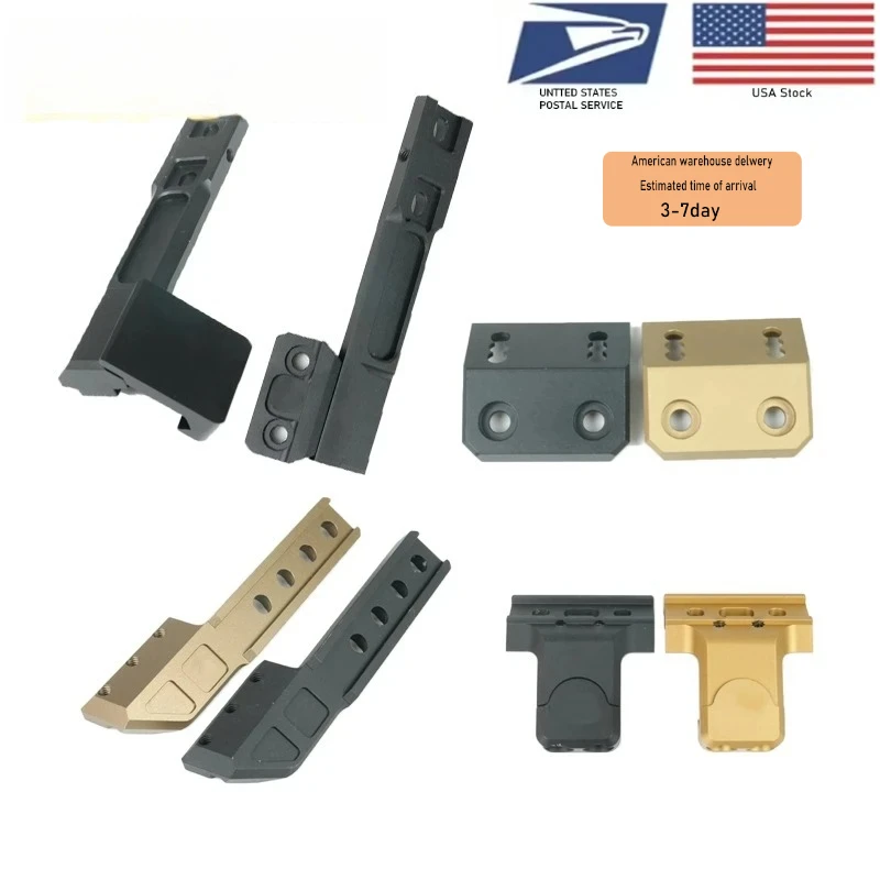 مستودع الولايات المتحدة التكتيكية CNC كشاف ضوء جبل SF ل M300 M600 PlhV2 مصباح يدوي قاعدة جانبية ل M-LOK/20 مللي متر السكك الحديدية الصيد الملحقات