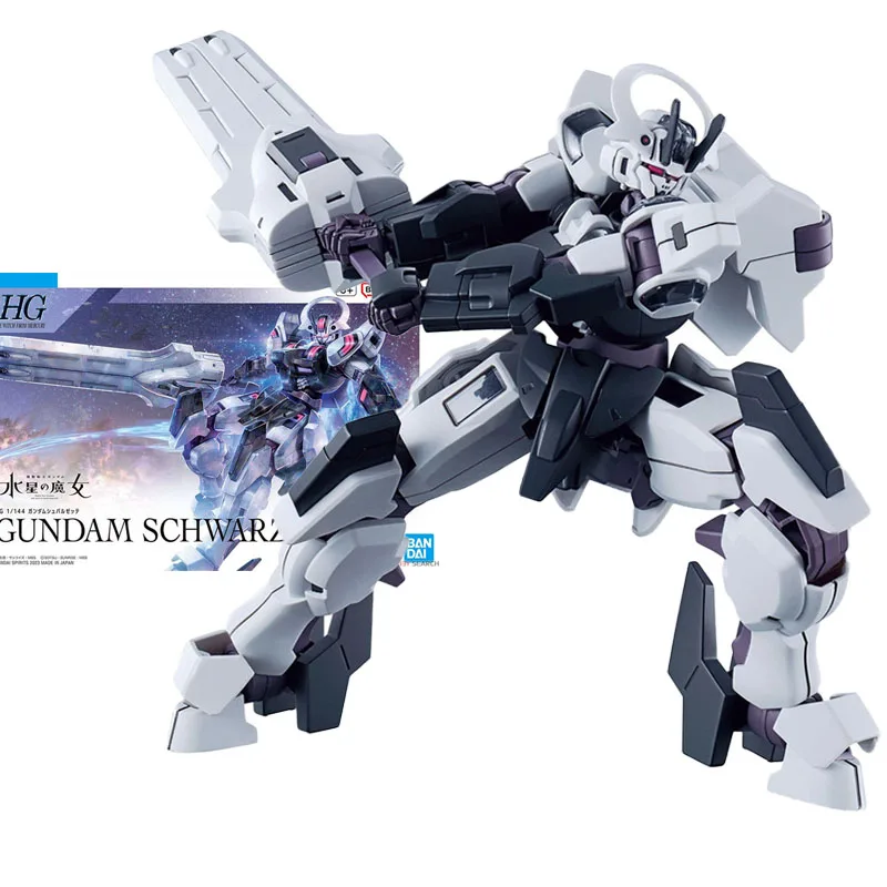 

Bandai GUNDAM SCHWARZETTE HG 1/144 женский мобильный костюм Gundam the Witch от Mercury Mobile Fighter Mobile Suit Gift