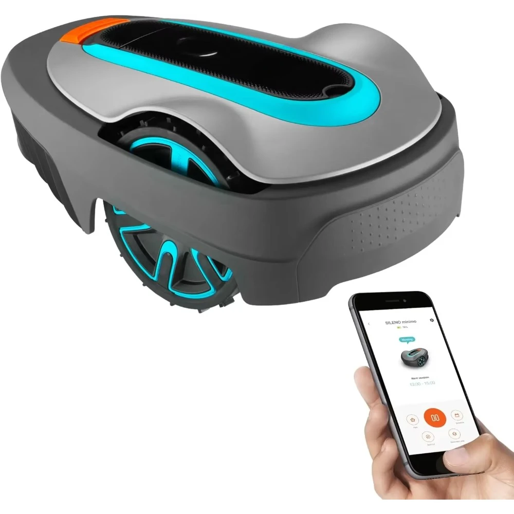 Christmas.15001-41 SILENO City - Automatic Robotic Lawn Mower, with Bluetooth app and Boundary Wire, one